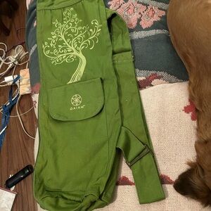 Gaian yoga mat carrying case, 2 pockets adjustable straps